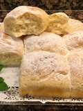 Buchteln sin relleno, con levadura seca. Sin gluten, sin lactosa
