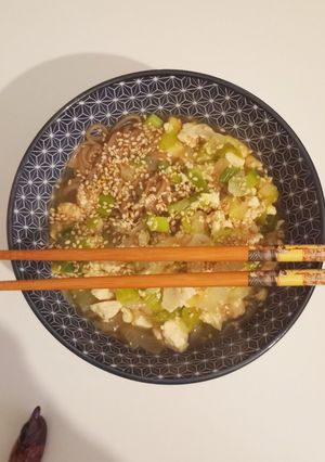 Une photo de Ramen veggie express