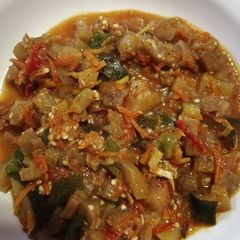 A picture of Eggplant stew.