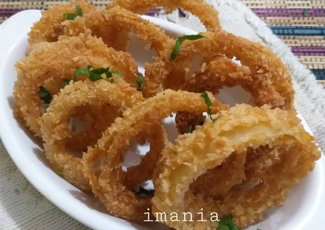 Cheesy Onion Ring