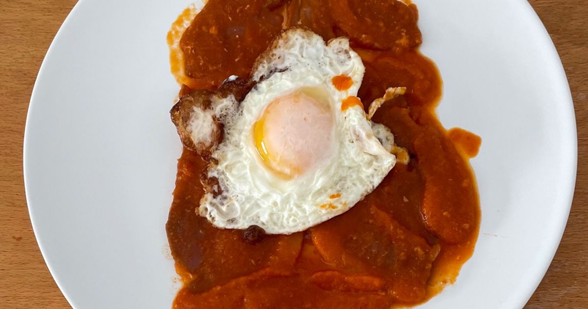 Almuerzo De San Fermin Magras Con Tomate Y Huevo Receta de Javier Rubin ...
