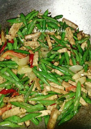 Foto resep Orek Buncis Tempe