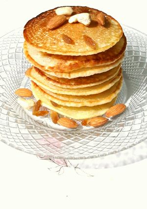 A picture of Dry fruit tutti fruity pancakes.