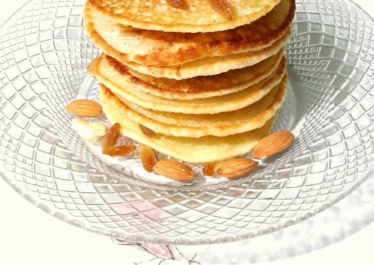 Recipe of Quick Dry fruit tutti fruity pancakes