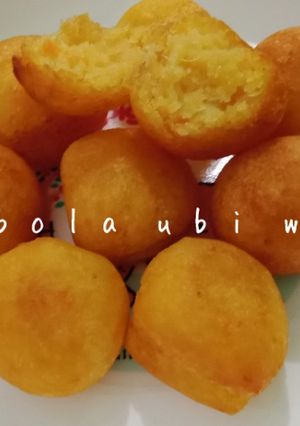 Foto resep Bola bola ubi mpasi 1 tahun