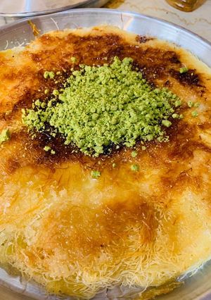 صورة لوصفة كنافة بالحلوم
