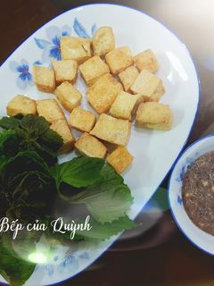 Hình của món Đậu khuôn lướt ván.