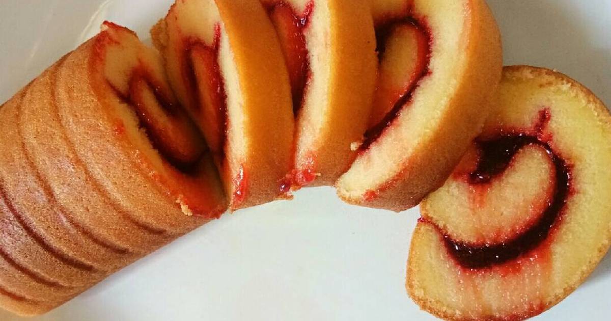  Resep  Bolu  gulung  double pan ekonomis oleh Iin Rodearni 