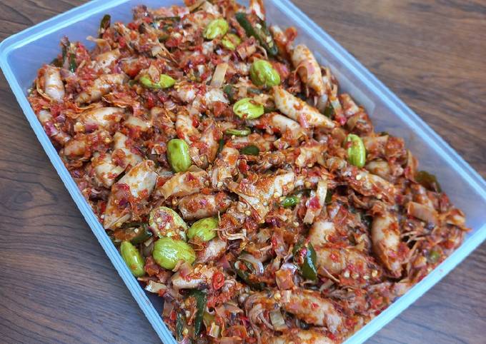 Resep Sambal Cumi Kecombrang Pete Oleh Rrrsuryaaaa Cookpad