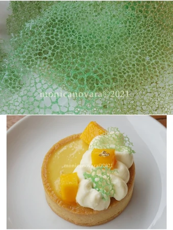 Cara Mudah Membikin Resep  Coral Tuile (garnish) yang Enak, Enak