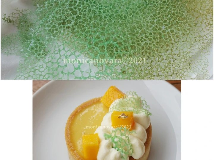 Cara Mudah Membikin Resep  Coral Tuile (garnish) yang Enak, Enak