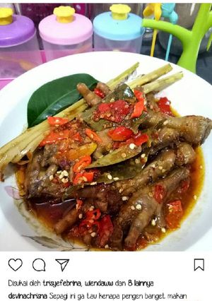Foto resep Seblak Ceker Mercon