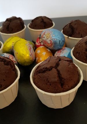 Une photo de Muffins au chocolat