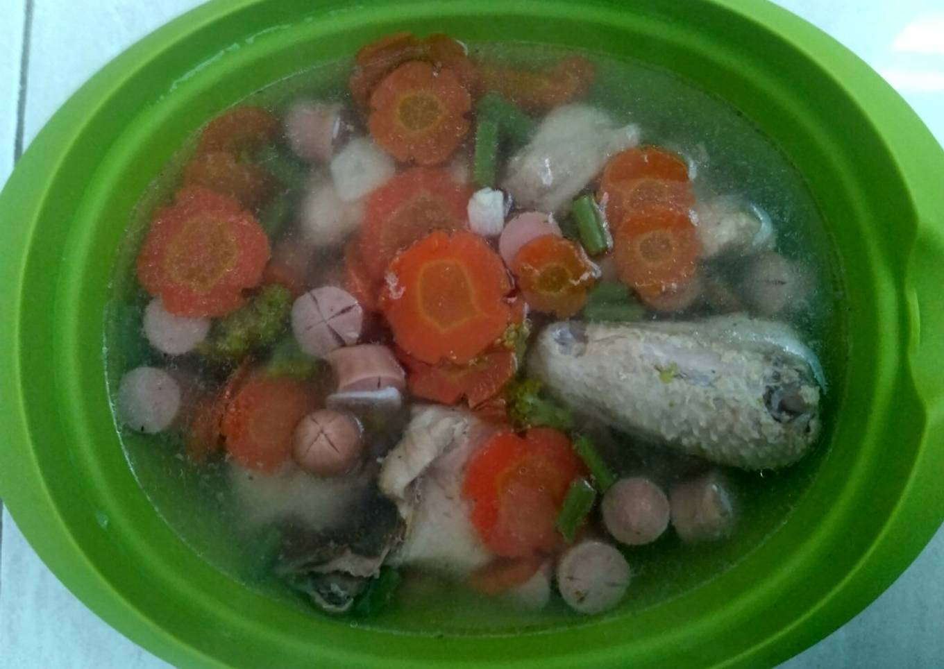 Sop Ayam Sosis