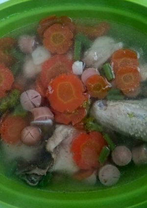Foto resep Sop Ayam Sosis