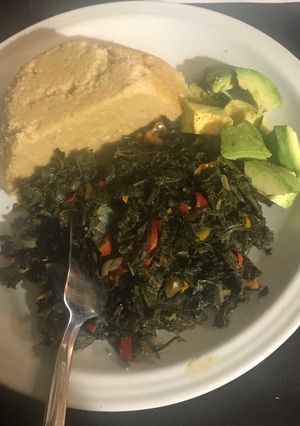 A picture of Alkaline - Kale and Dandelion Greens.