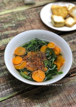 Foto resep Sayur Bening Bayam Wortel