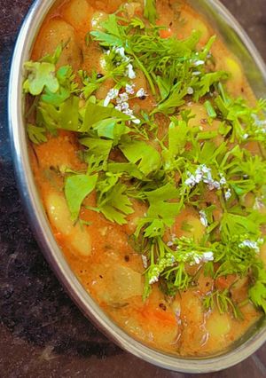 વાલ નું રસાવાળું શાક (Vaal Rasavalu Shak Recipe In Gujarati) રેસીપી મુખ્ય ફોટો