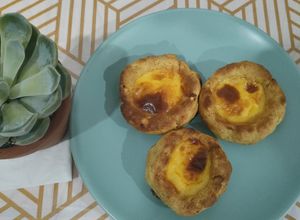 Hình của món Bánh khoai lang yến mạch.