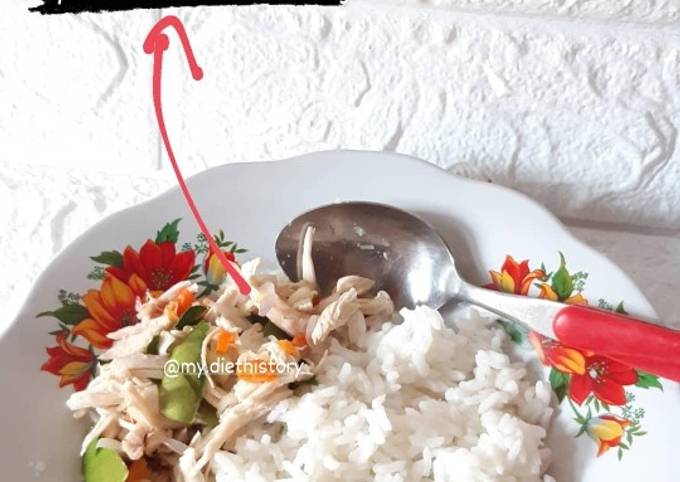 Resep Ayam sambal matah (diet) Anti Gagal