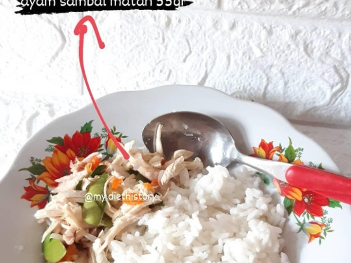 Resep Ayam sambal matah (diet) Anti Gagal