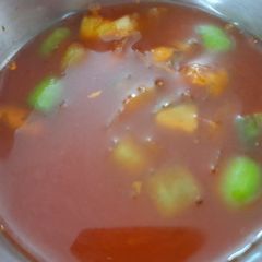 A picture of Veg soup.