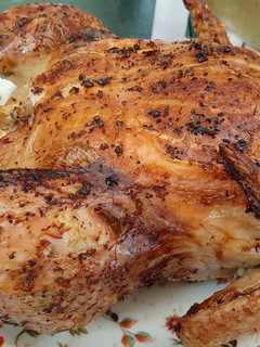 Una foto de Pollo asado especiado a los cítricos