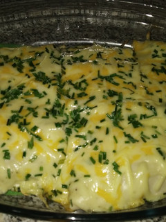Una foto de Canelones de gulas y berenjenas
