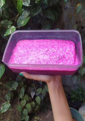 Foto resep Ice cream dragon fruit