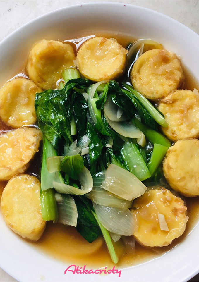 Foto resep Sapo tahu pokcoy