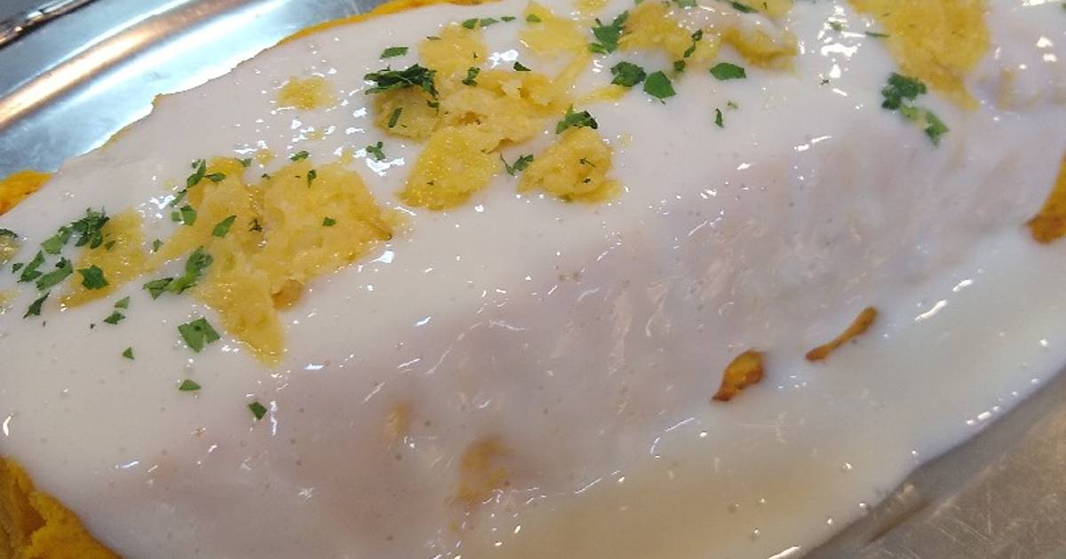 Budín de zanahoria con salsa blanca express Receta de Kele Cookpad