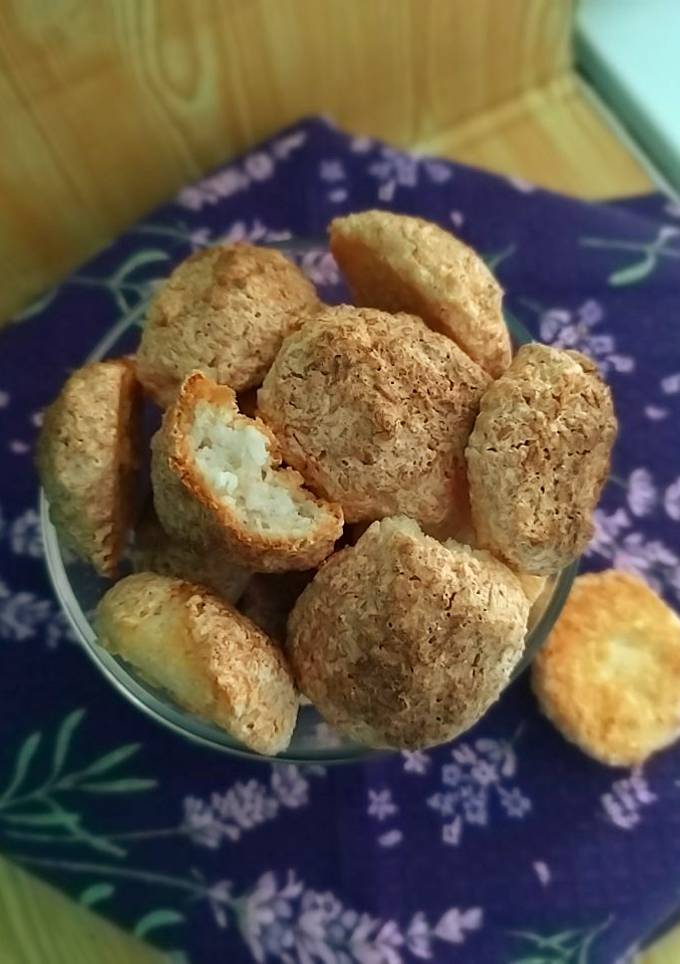 Кокосовое печенье (макарун)