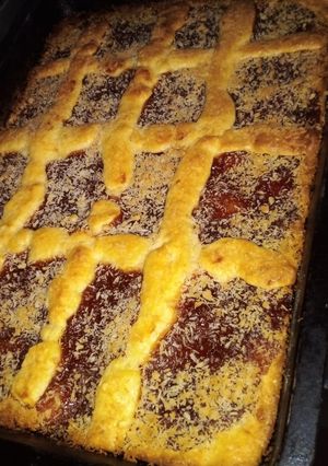 Una foto de Pastafrola de dulce de membrillo