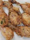Pollo croccante fritto, con panatura al panko