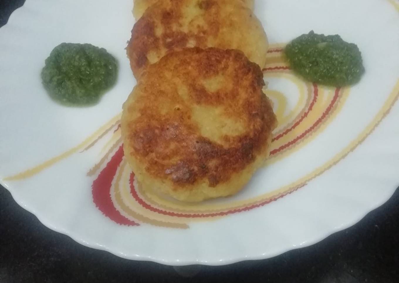 Crispie Oats & Potato Tikki