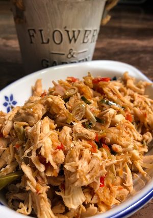 Foto resep Ayam Suwir Kecombrang