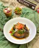 Cá Thu Kho Trà Xanh