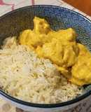 Pollo al curry & riso basmati