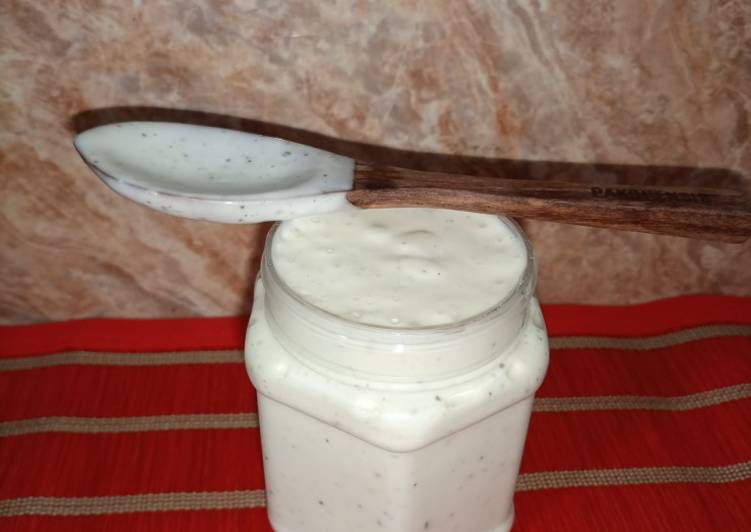 Recipe of Super Quick Homemade White Herb Sauce