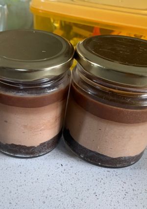 A picture of Nutella cheesecake.
