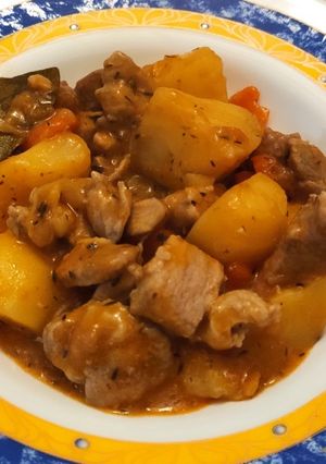 Una foto de Estofado de ternera