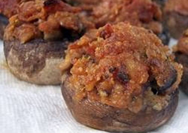 Simple Way to Make Tasty M.D.'s Pepperoni stuffed mushrooms