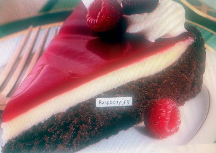 Recipe of Award-winning Raspberry Glazed Double Chocolate Dessert