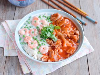 鴛鴦炒飯