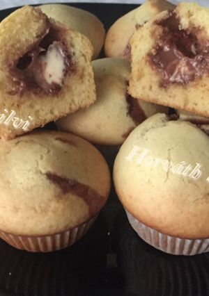 Muffin / Nutellás / recept fotója