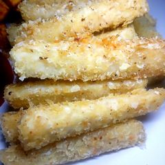 A picture of Crispy yam chips.
