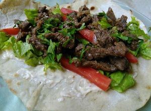 Una foto de Shawarma