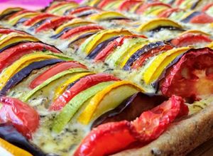 Una foto de Tarta Ratatouille
