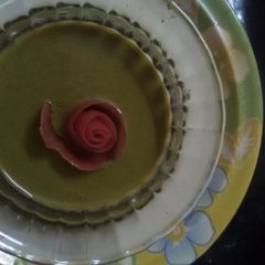 A picture of Palak ka soup.