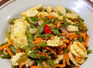 Foto resep Tumis buncis, wortel, putren